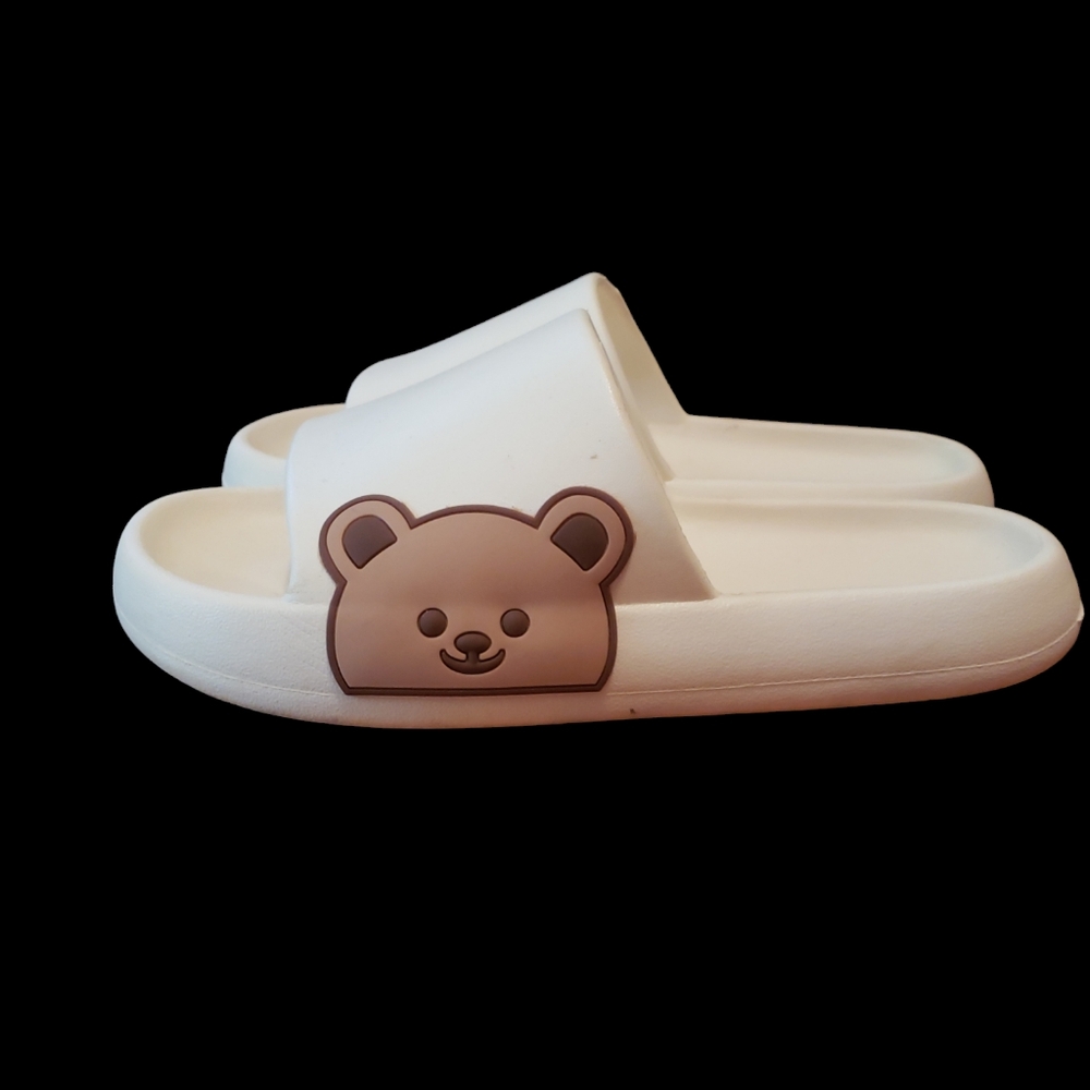Cute Teddy Bear Slip-on Slides size 8/9